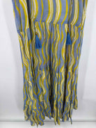 Pre-Owned Oliphant Blue Size XS Long Sleeveless Dress | True Fashionistas.