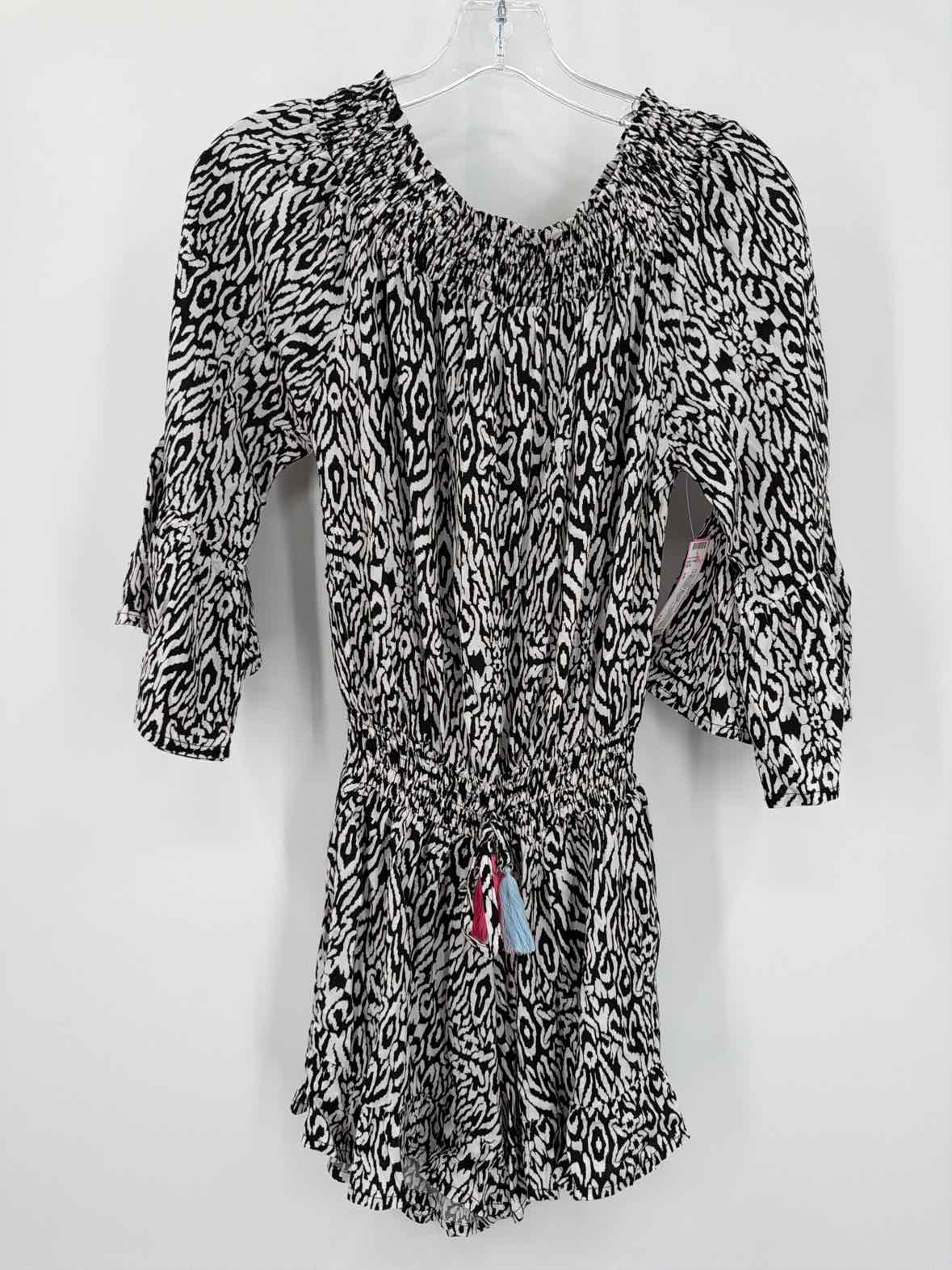 Pre-Owned La Mer Luxe Black Size XS Long Sleeve Romper | True Fashionistas.