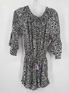 Pre-Owned La Mer Luxe Black Size XS Long Sleeve Romper | True Fashionistas.