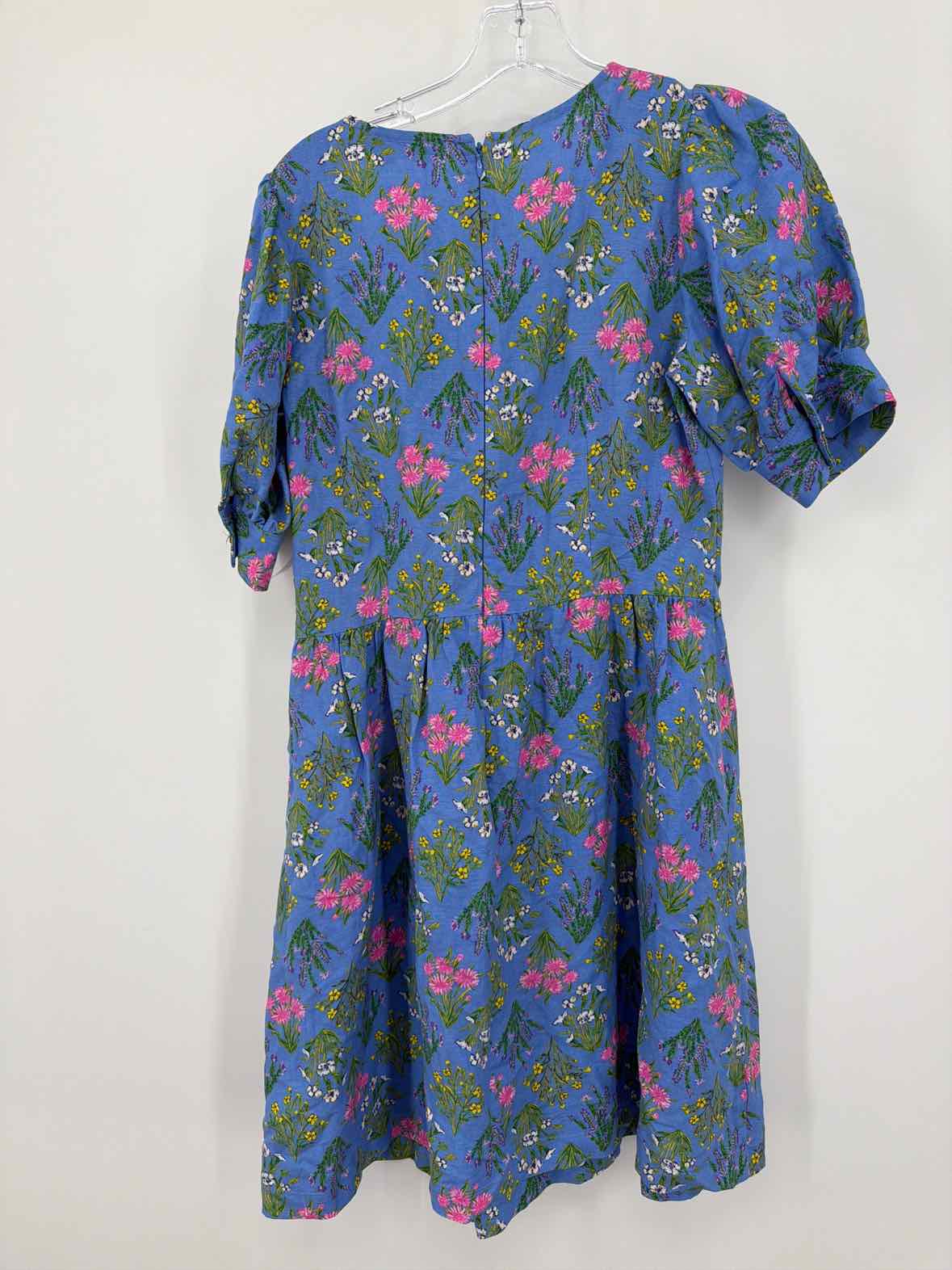 Pre-Owned Loft Blue Size 0 Short Short Sleeve Dress | True Fashionistas.