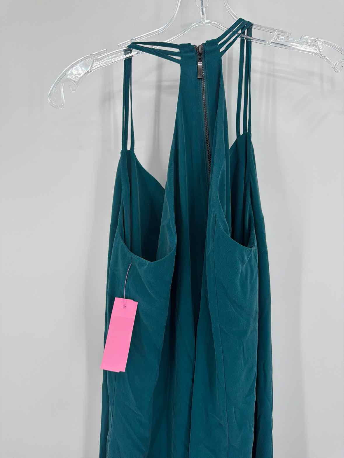 Pre-Owned The Eight Senses Blue Size XL Long Sleeveless Dress | True Fashionistas.