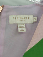 Pre-Owned Ted Baker Pink Size 2/4 Short Sleeveless Dress | True Fashionistas.