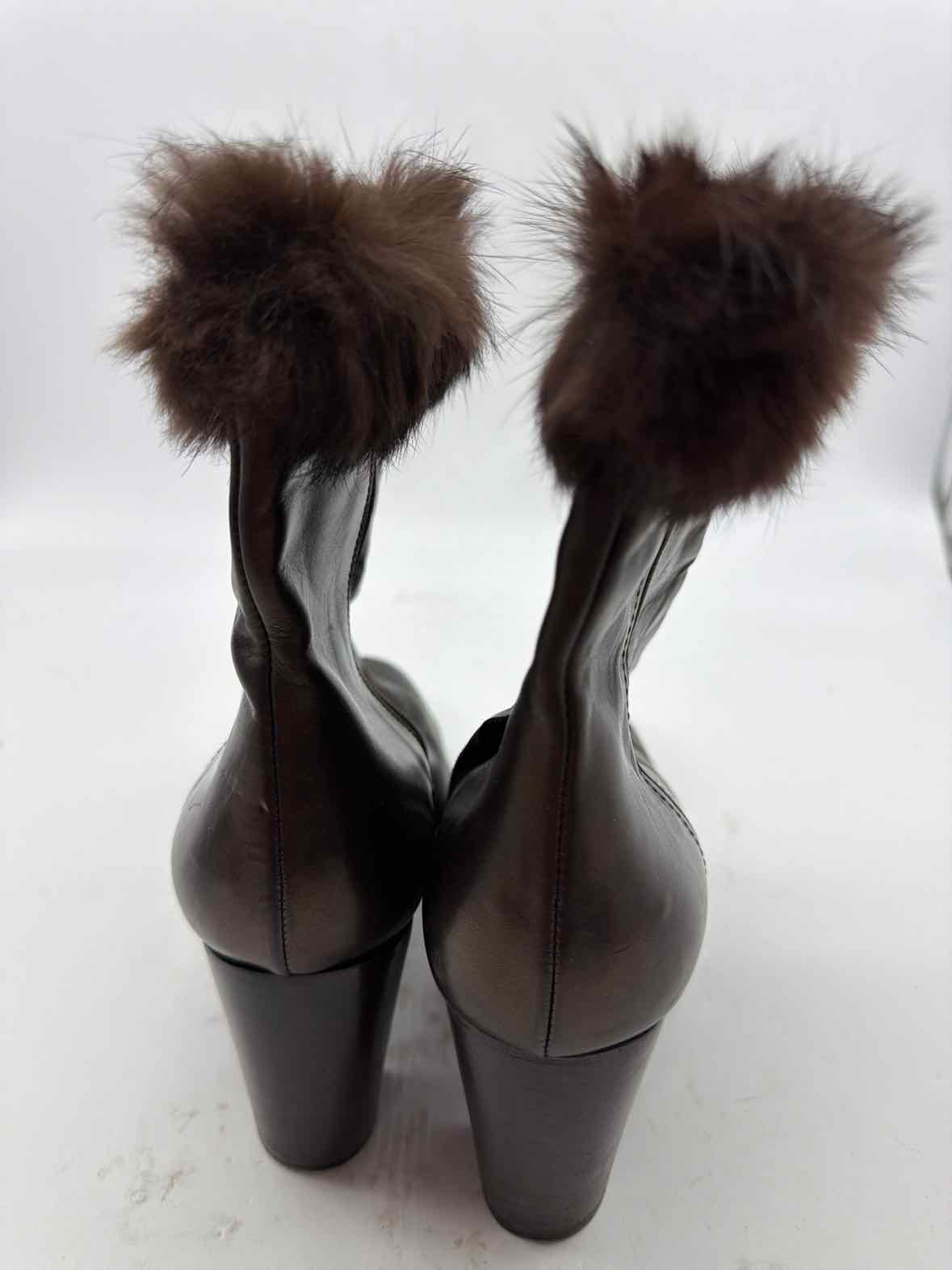 Pre-Owned Gorsuch Brown Size 36 Ankle Boots | True Fashionistas.