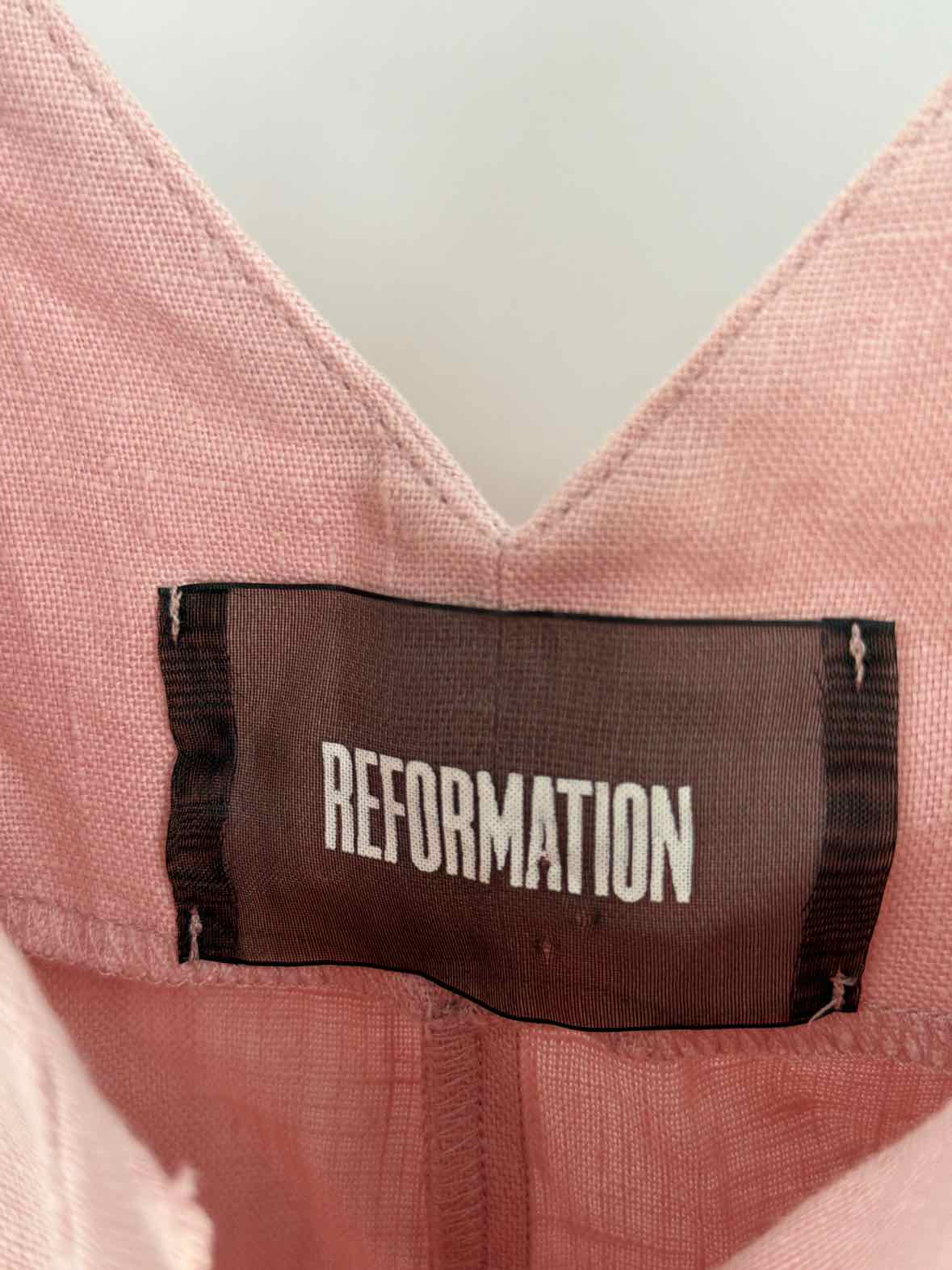 Pre-Owned Reformation Pink Size XS Short Sleeveless Dress | True Fashionistas.