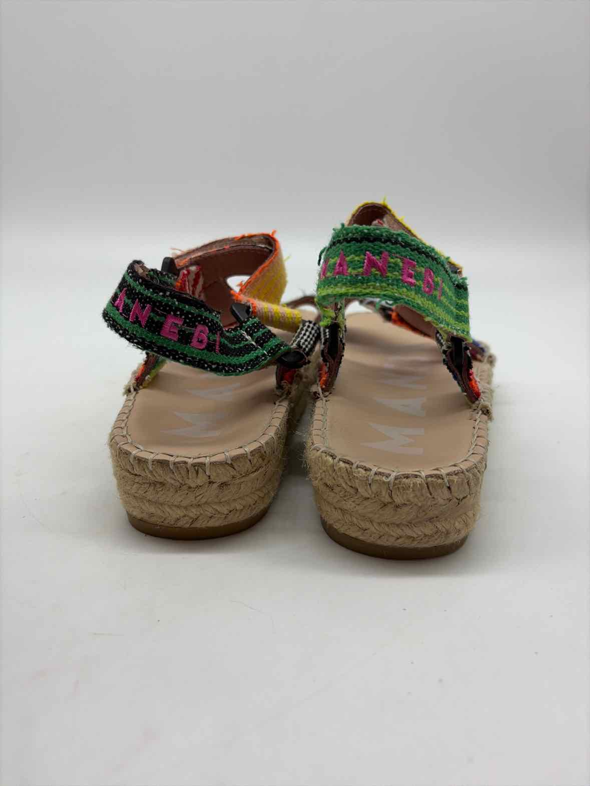 Pre-Owned Manebi Ivory Size 36 Strappy Sandals | True Fashionistas.