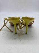 Pre-Owned Jimmy Choo Yellow Size 6.5 Strappy Heels | True Fashionistas.