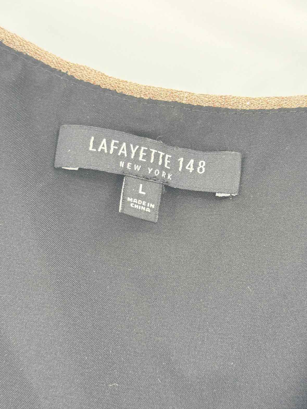 Pre-Owned Lafayette 148 Black Size Large Tank Top | True Fashionistas.