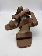 Pre-Owned Steve Madden Tan Size 9 Strappy Heels | True Fashionistas.