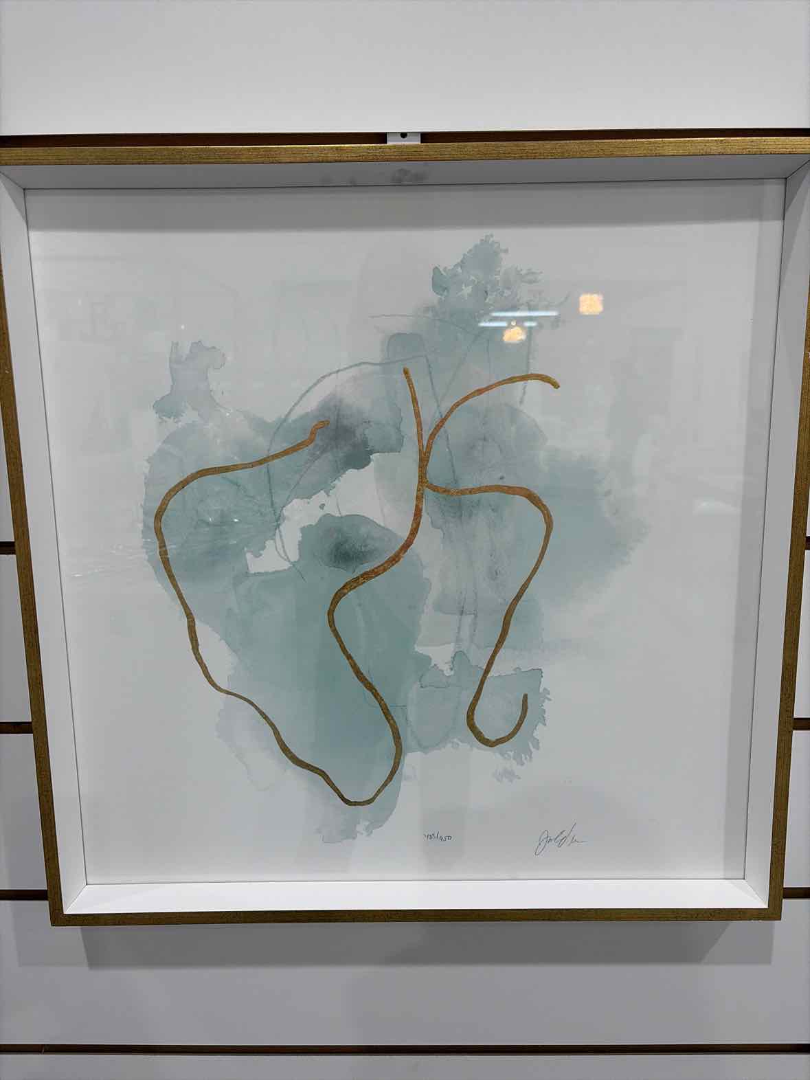 Z Gallerie Modern Signed Art Work | True Fashionistas.