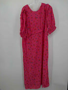 Pre-Owned Nobody's Child Pink Size 18 Long Long Sleeve Dress | True Fashionistas.