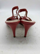 Pre-Owned Escada Pink Size 8 Slingback Heels | True Fashionistas.