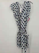 Pre-Owned Loft White Size 12 Short Sleeveless Dress | True Fashionistas.