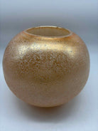 Orange Textured Glass Vase | True Fashionistas.