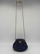 Pre-Owned La Regale Blue Crossbody Crossbody | True Fashionistas.