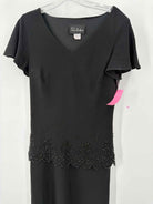 Pre-Owned SL Fashions Black Size 10 Long Evening Gown | True Fashionistas.