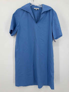 Pre-Owned Lafayette 148 Blue Size Small Short Short Sleeve Dress | True Fashionistas.
