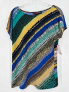 Pre-Owned Peck & Peck Blue Size Medium Blouse | True Fashionistas.