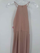 Pre-Owned Shona Joy Tan Size 2 Long Sleeveless Dress | True Fashionistas.