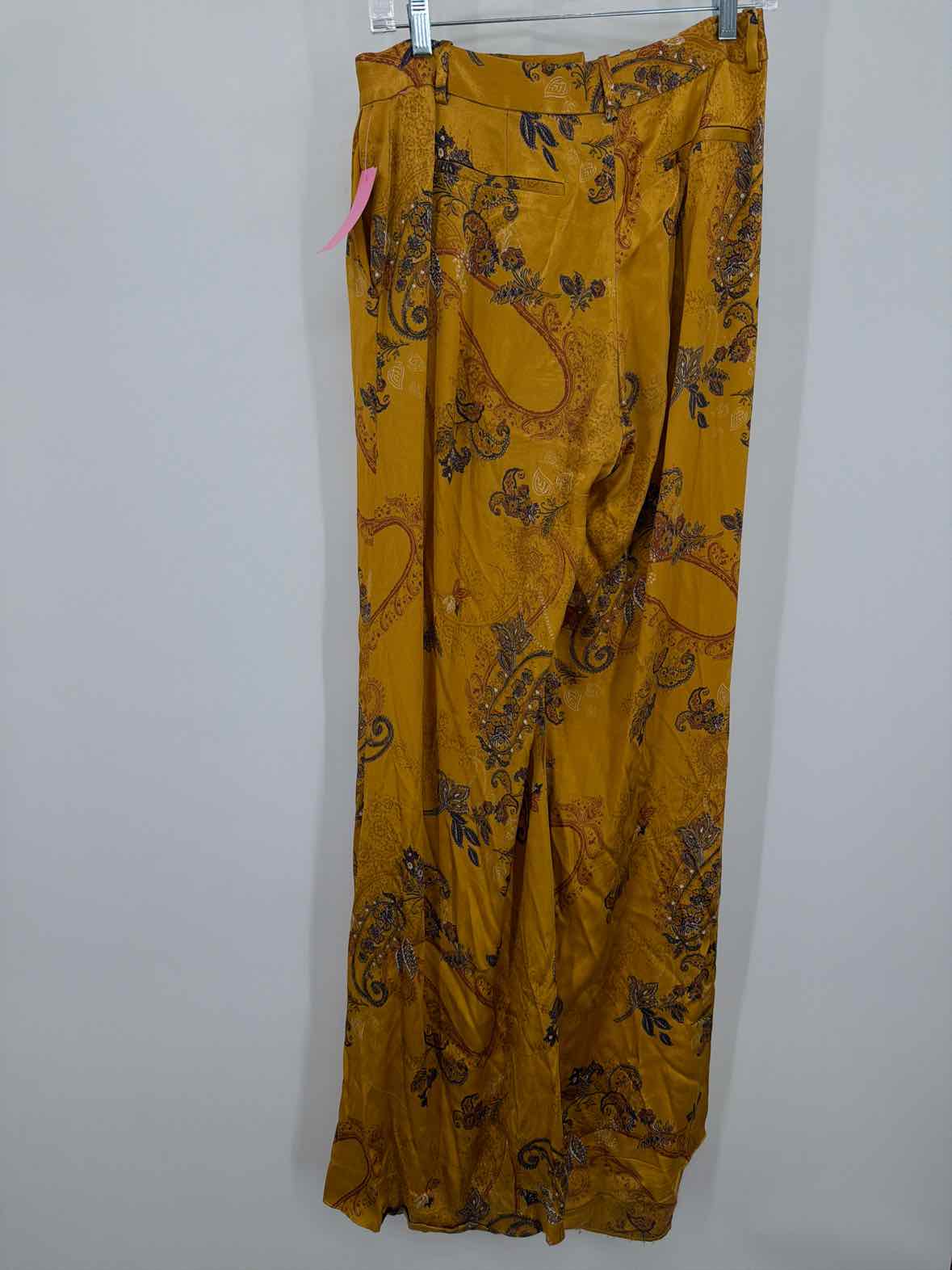 Pre-Owned L'Agence Yellow Size 4 Printed Pants | True Fashionistas.
