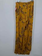 Pre-Owned L'Agence Yellow Size 4 Printed Pants | True Fashionistas.