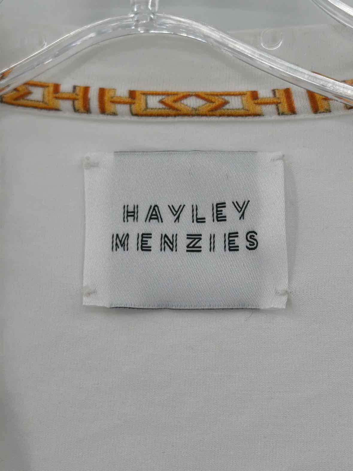 Pre-Owned Hayley Menzies White Size XL Cropped T-shirt | True Fashionistas.