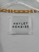 Pre-Owned Hayley Menzies White Size XL Cropped T-shirt | True Fashionistas.