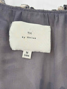 Pre-Owned Th by Thrive Brown Size Medium Blouse | True Fashionistas.