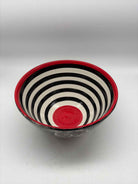 Molly Hatch Black, Red & White Bowl | True Fashionistas.