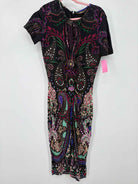 Pre-Owned Roberto Cavalli Black Size 44/10 Short Short Sleeve Dress | True Fashionistas.