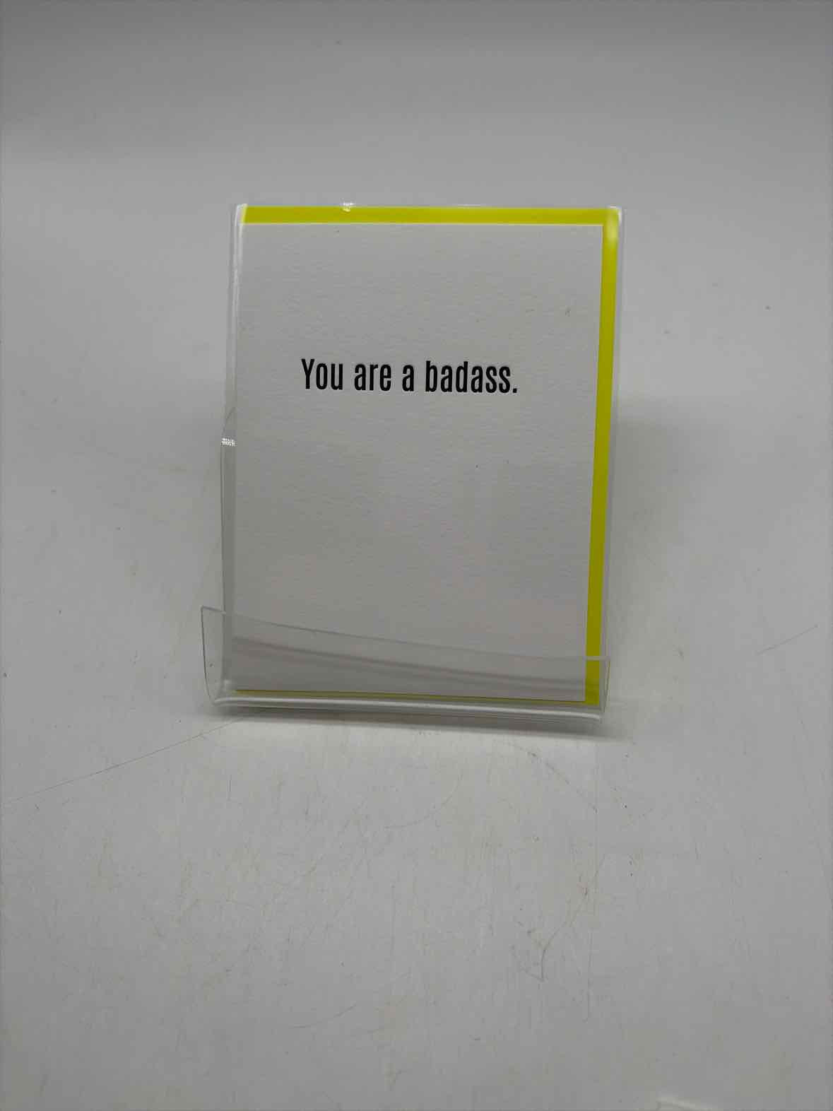 You are a Badass Greeting Card | True Fashionistas.
