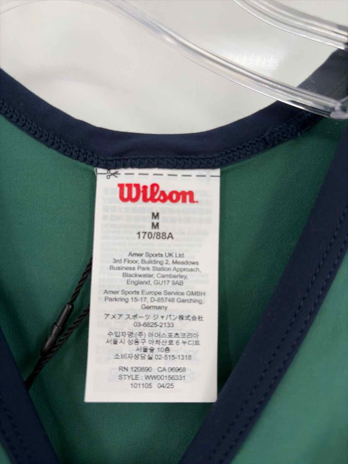 Wilson Green Size Medium Athletic Tank | True Fashionistas.
