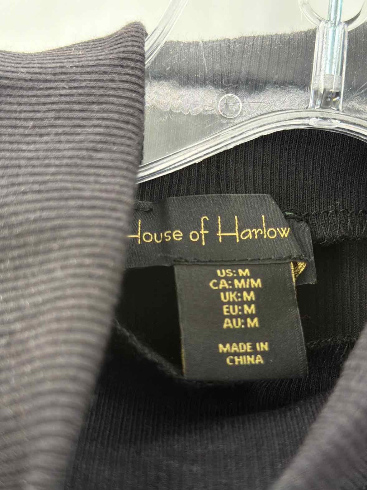 Pre-Owned House Of Harlow Black Size Medium Long Sleeveless Dress | True Fashionistas.