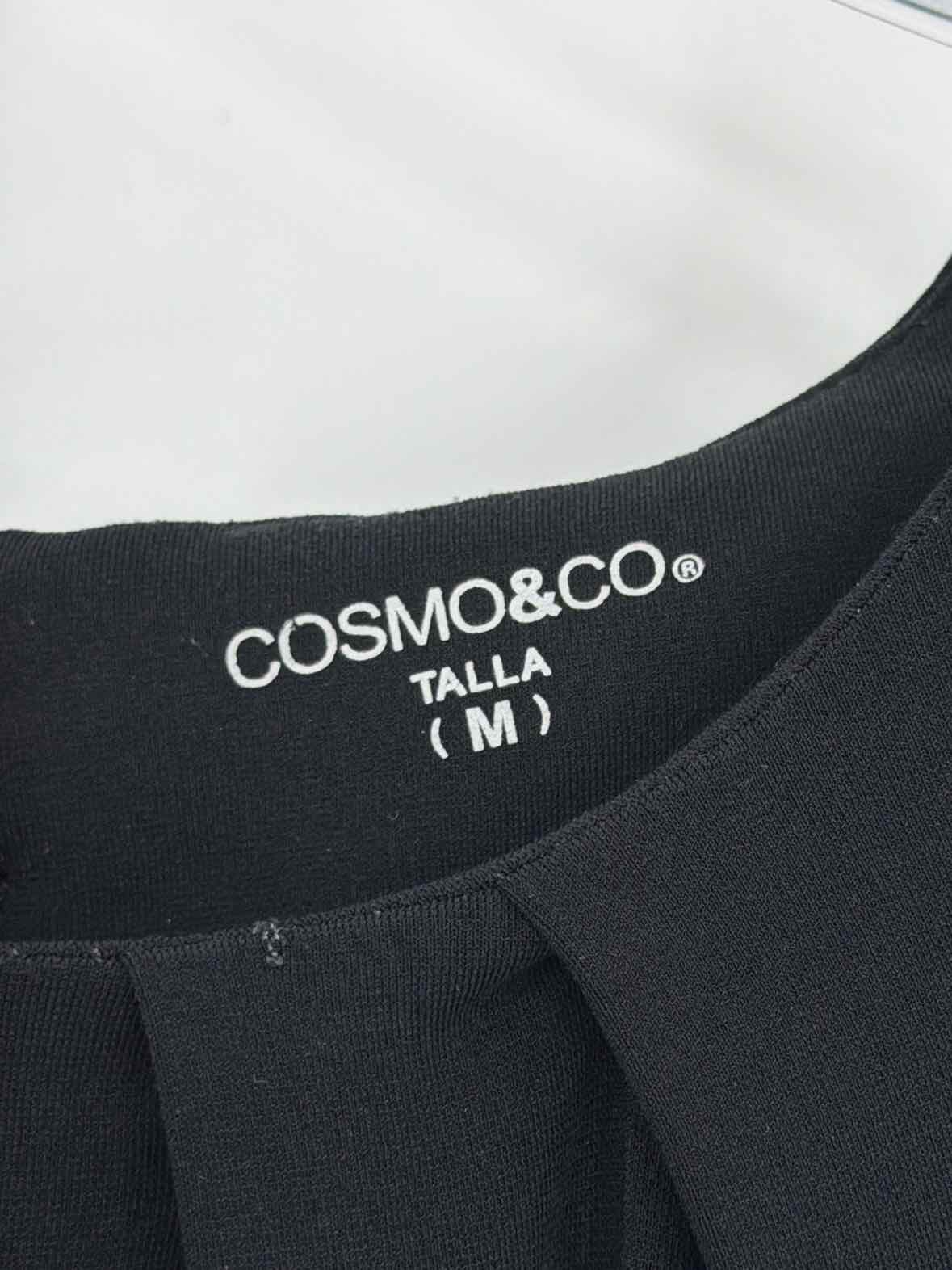 Pre-Owned Cosmo & CO Black Size Medium Short Sleeveless Dress | True Fashionistas.