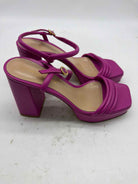 Pre-Owned Gianvito Rossi Pink Size 6 Strappy Heels | True Fashionistas.