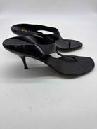 Pre-Owned Prada Black Size 38.5 Mule Heels | True Fashionistas.