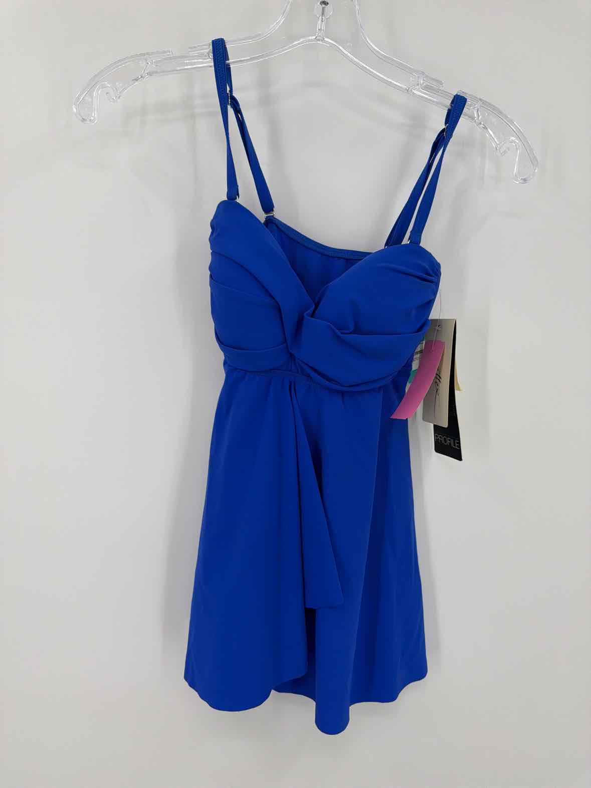 Pre-Owned Gottex Blue Size 6 Bikini Top | True Fashionistas.