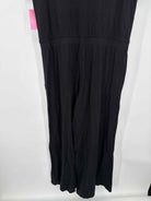 Pre-Owned Worth Black Size Medium Short Sleeve Jumpsuit | True Fashionistas.
