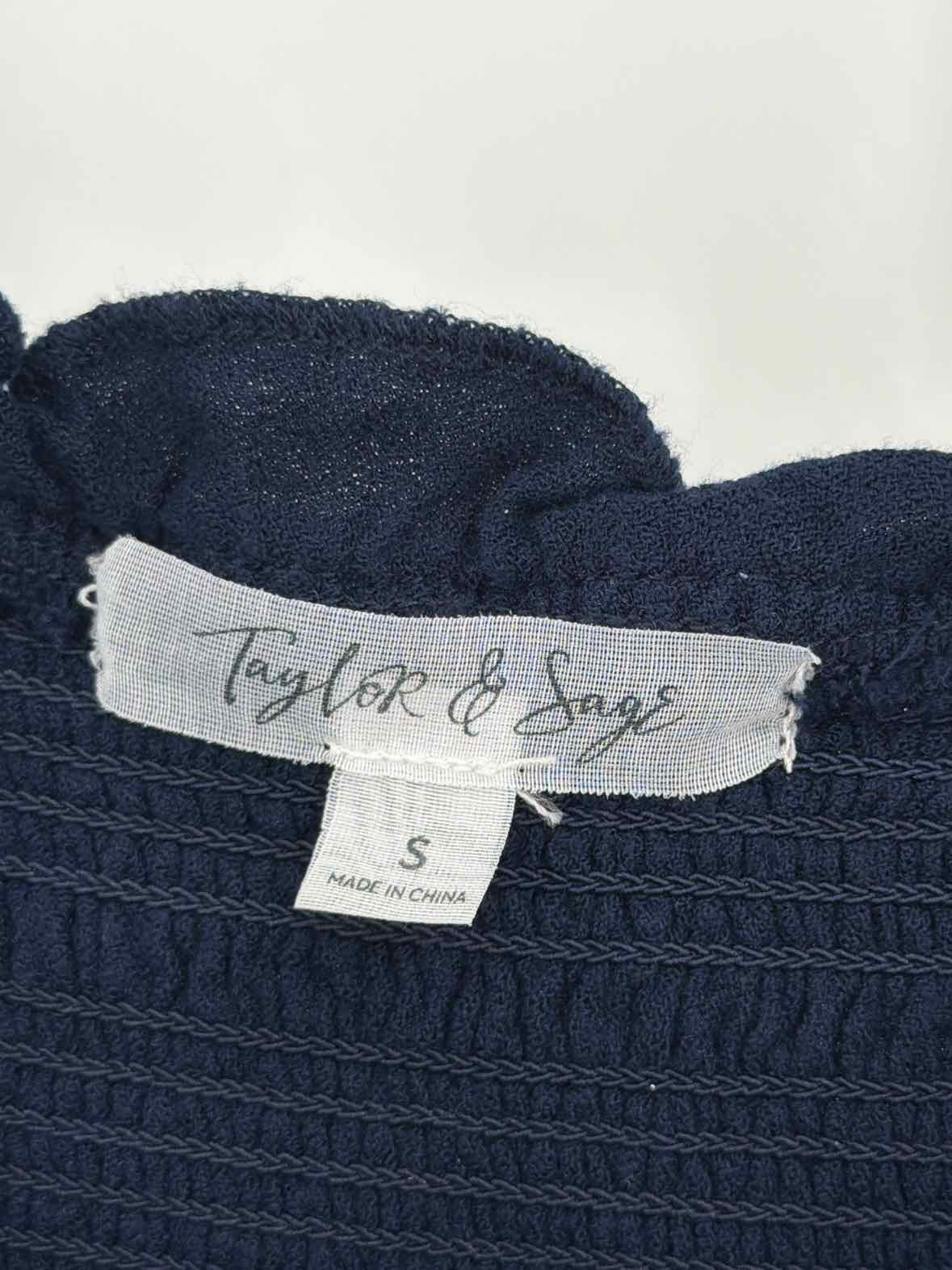 Pre-Owned Taylor & Sage Navy Size Small Short Sleeveless Dress | True Fashionistas.