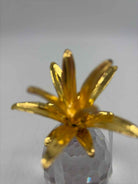Clear Crystal Faceted Pineapple Decorative Accessory | True Fashionistas.