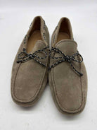 Pre-Owned Tod's Tan 8 Lace Up Men's Slip On | True Fashionistas.