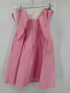 Pre-Owned Lilly Pulitzer Pink Size 0 Seersucker Short Strapless Dress | True Fashionistas.