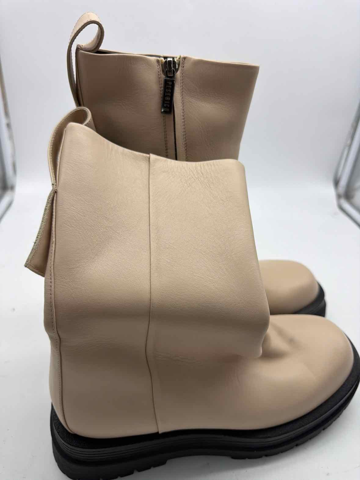 Pre-Owned Peserico Tan Size 7 Ankle Boots | True Fashionistas.