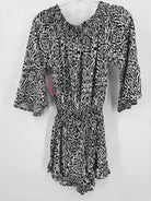 Pre-Owned La Mer Luxe Black Size XS Long Sleeve Romper | True Fashionistas.