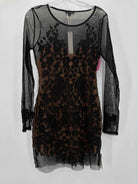 Pre-Owned For Love & Lemons Black Size XS Lace Cocktail Short Long Sleeve Dress | True Fashionistas.
