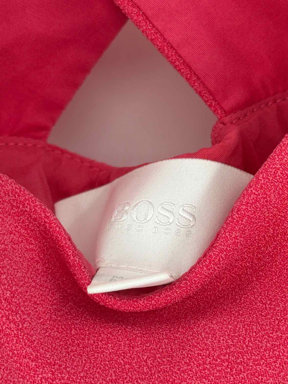 Pre-Owned Boss Pink Size 6 Short Sleeveless Dress | True Fashionistas.
