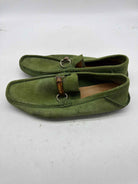 Pre-Owned Gucci Green 9.5 drivers Men's Slip On | True Fashionistas.