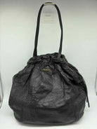 Pre-Owned Prada Black Leather Shoulder Bag Shoulder Bag | True Fashionistas.
