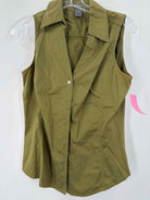 Pre-Owned Ann Taylor Green Size 10 Tank Top | True Fashionistas.