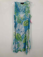 Pre-Owned Creation Blue Size Large Short Sleeveless Dress | True Fashionistas.