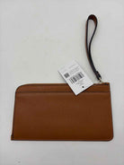 Pre-Owned Kate Spade Brown Pebbled Wristlet Wristlet | True Fashionistas.